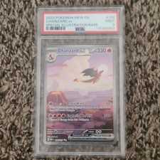 Pokémon Charizard ex Special Illustration Rare PSA 9 2023 Mew Set #199/165
