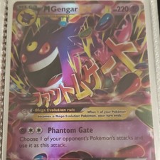 M Gengar EX 35/119 Ultra Rare Holo 220 HP Mega Evolution XY Phantom Forces