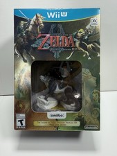 Zelda: Twilight Princess HD Amiibo Bundle - Wii U New/Sealed