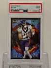 2024 Topps Finest - Rare Sky Blue Refractor #249 Bo Nix /150 (RC) PSA 9
