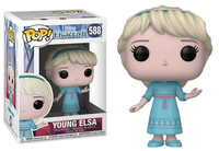 Funko Pop Frozen Ii Young Elsa #588 Vinyl Figure Japan