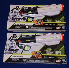  2  Hasbro Disney Nerf Glowstrike Star Wars Stormtrooper Triple Strike Blaster