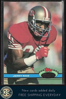 Jerry Rice 1991 Stadium Club #71 NM-MT OR BETTER San Francisco 49ers