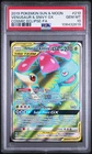 2019 Pokemon Sun and Moon Cosmic Eclipse Venusaur/Snivy Gx #210 PSA 10