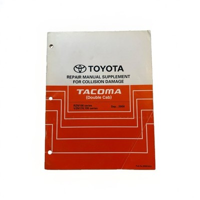 Toyota Tacoma 1995-2004 OEM Shop Service Repair Manual Body Work Guide Collision