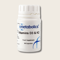 Metabolics Vitamin D3 (1000 Iu) & K2 (100 Mcg) 90 Kaps