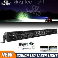 14 22 32 42 52 Led Light Bar Spot Flood Fog Lamp Driving Truck Suv Offroad 4x4