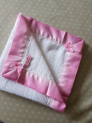 pink cellular blanket
