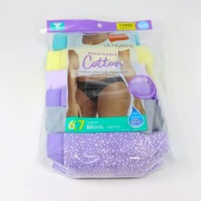 Hanes Ultimate Breathable Cotton Bikini Underwear 7 Pack