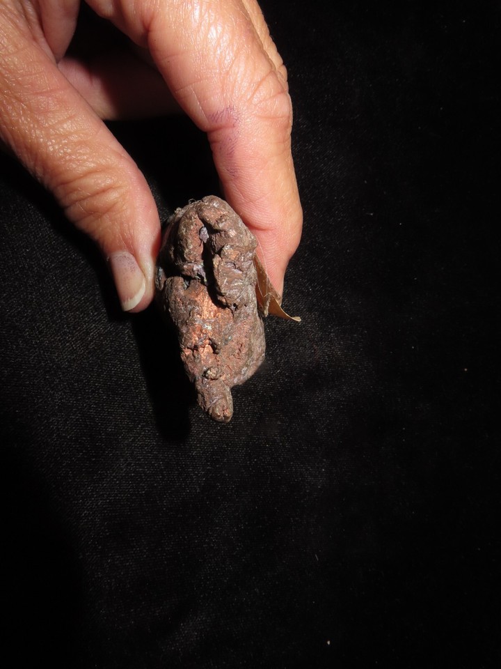 Glacial Float Copper Specimen From Michigan’s Upper Peninsula. Michigan