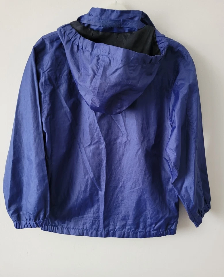 Girl's Rain  Blue/Navy Jacket Age 9- 10 Yeas ( Pre - Loved) By Peter Storm — 第 4/4 张图片