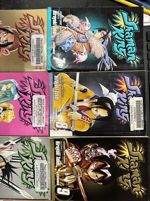 Shaman King Manga Lot 7-10 27-32 Ex Library Read Description