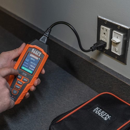 Battery-Powered Circuit Analyzer with Detachable Cord & Dual Fault Detection - Bild 10 von 12