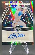 2020 Danny Serretti #HG-DS Elite Extra Edition Hidden Gems Autographs | Detroit