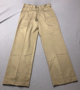 cuffed golf trousers