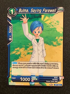 Dragonball Super: Bulma, Abschied sagen BT7-033 C - blau