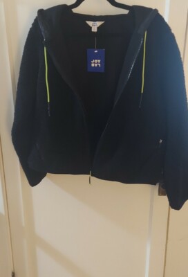 Joy Lab Size Medium Coat Black NWT