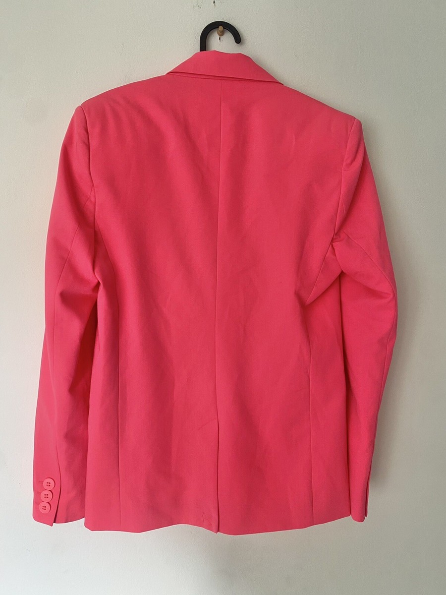 Pantone Bershka bright pink blazer women's XS NWT
