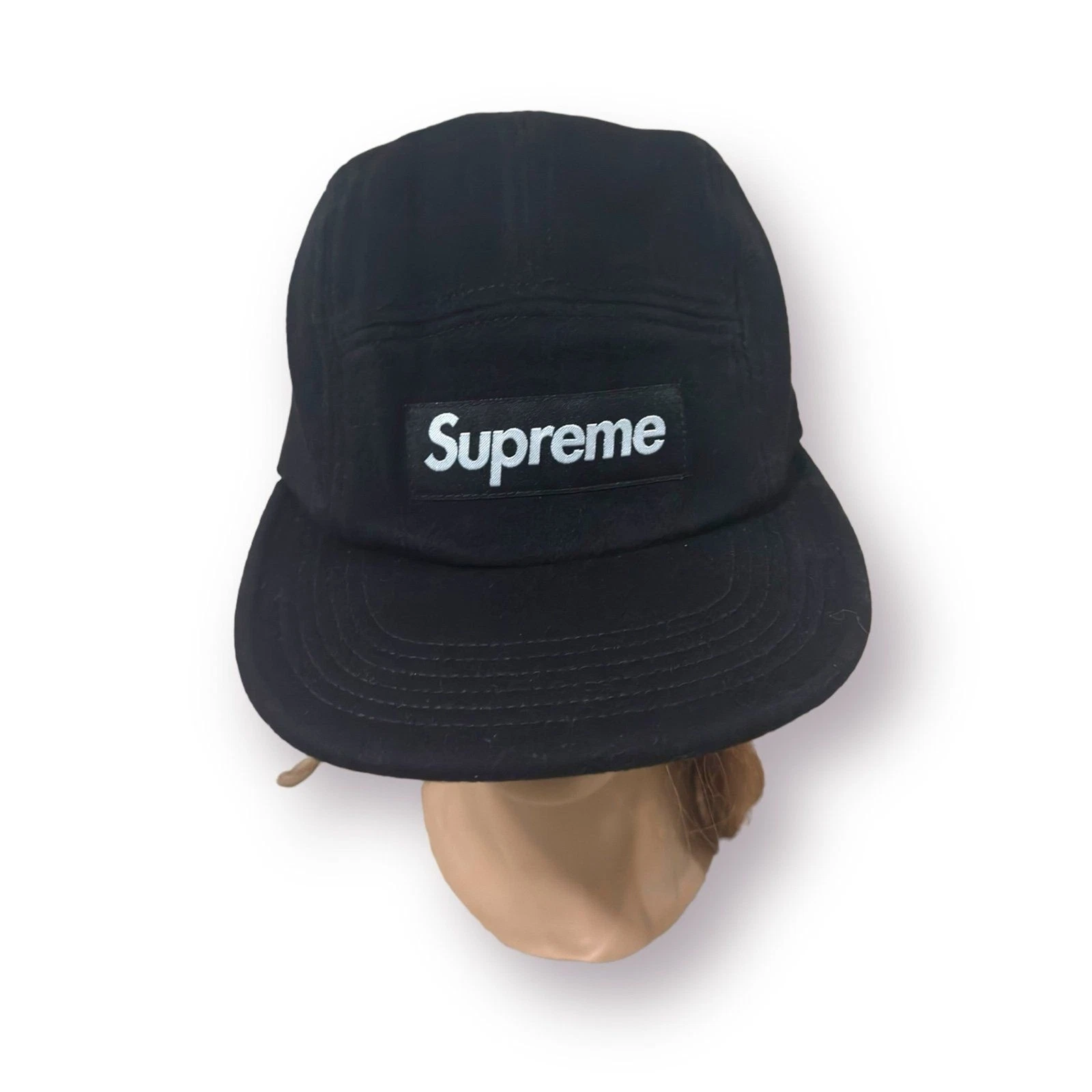 Casquette de camp en laine suprême FW19
