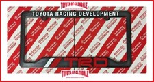 Trd Toyota Racing Development License Plate Frame Fast Shipping 67894-00920