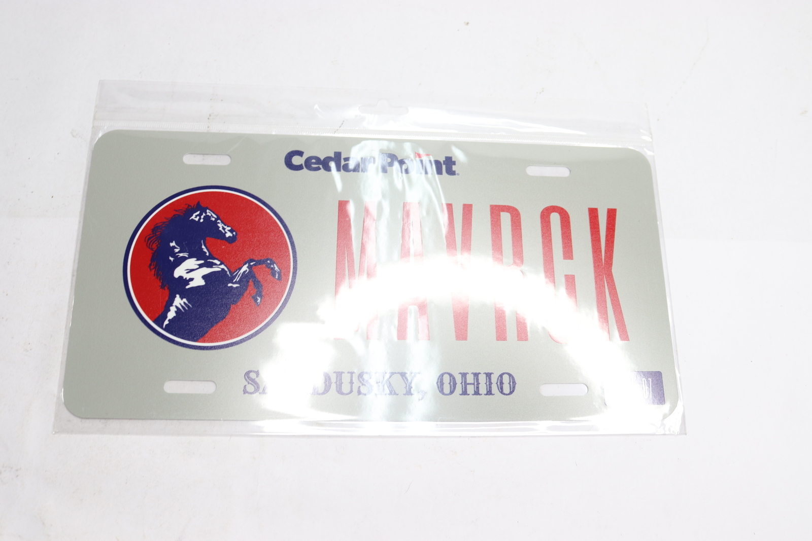 Cedar Point Sandusky Ohio License Plate Grey MAV07 eBay