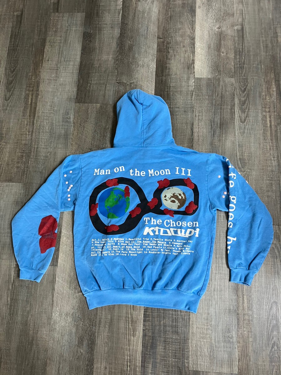 Man On The Moon III MOTM Kid Cudi Hoodie Sweatshirt Men's Lg Man On The Moon III MOTM Kid Cudi Hoodie Sweatshirt Men's Lg
