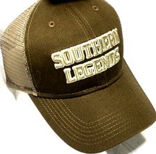 NEW SOUTHERN LEGENDS HUNTING HAT Brown Hunter Adjustable Snapback Cap w/ Tags