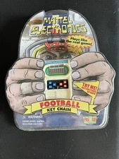 Mattel Electronic Football Game Keychain Brand New Sealed, Needs Batteries