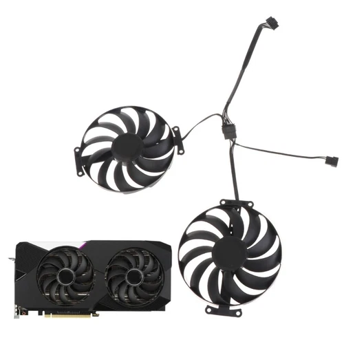 95MM GPU FAN 7PIN CF1010U12S T129215SU for RTX 3060Ti 3070 RX 6700XT Cooler