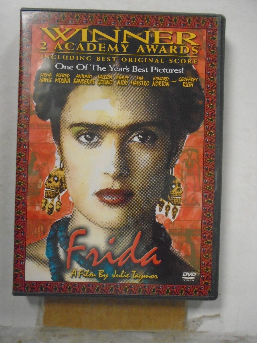 FRIDA DVD (2003) Salma Hayek, Alfred Molina, Diego Luna