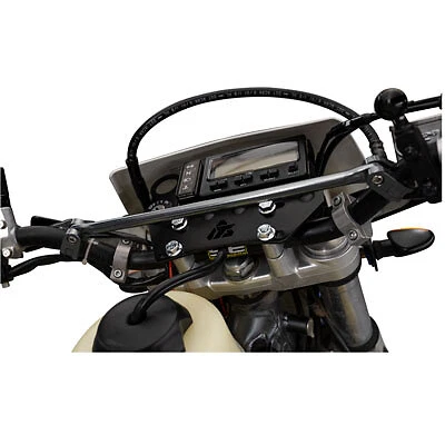 Panel de tablero accesorio Tusk negro con recubrimiento en polvo barra de 1 1/8"-DRZ400 E/SM/S 2000-2024 Foto 3 de 4