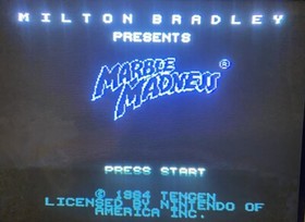 Marble Madness Nintendo NES 1989 Game Cartridge
