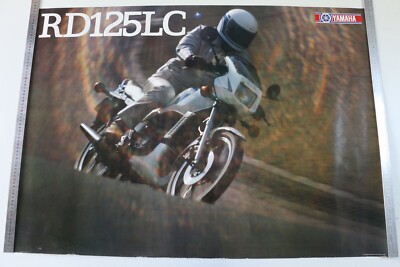 Yamaha RD125 LC Rdlc Perfect Condition Motorcycle Poster Poster Poster