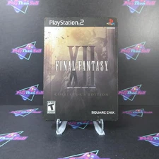 Final Fantasy XII Collector's Ed PS2 PlayStation 2 + Reg Card CIB  - 1 Year Wa..