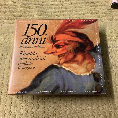 150 Anni Di Musica Italiana France import 3 CD set Rinaldo Alessandrini ...