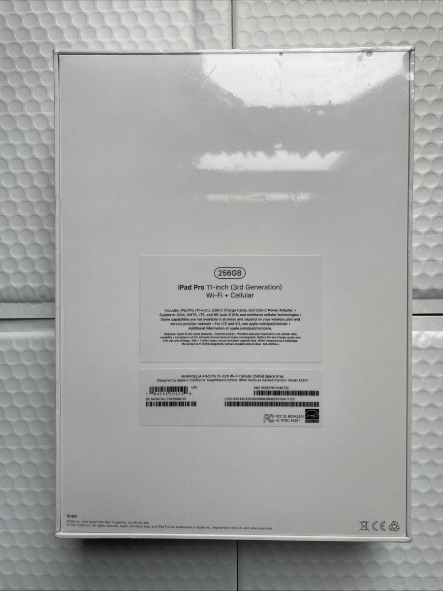 Apple iPad Pro 11-inch (3rd generation) A2301 256 GB, Wi-Fi Apple iPad Pro 11-inch (3rd generation) A2301 256 GB, Wi-Fi