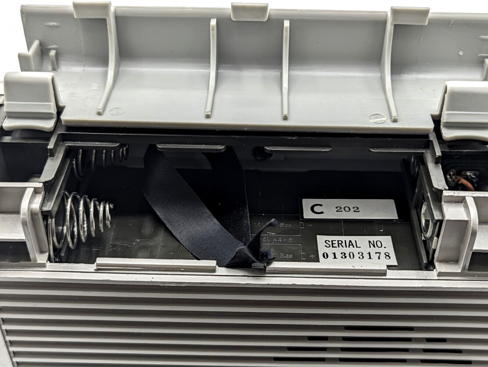 JCPenny Portable Cassette Player & Radio - Model 681-6010 - New Belts - WORKING!