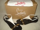 100% AUTHENTIC NEW WOMEN LOUBOUTIN ATHINITA COLOR BLOCK SANDALS EU 39/US 9 — photo 6