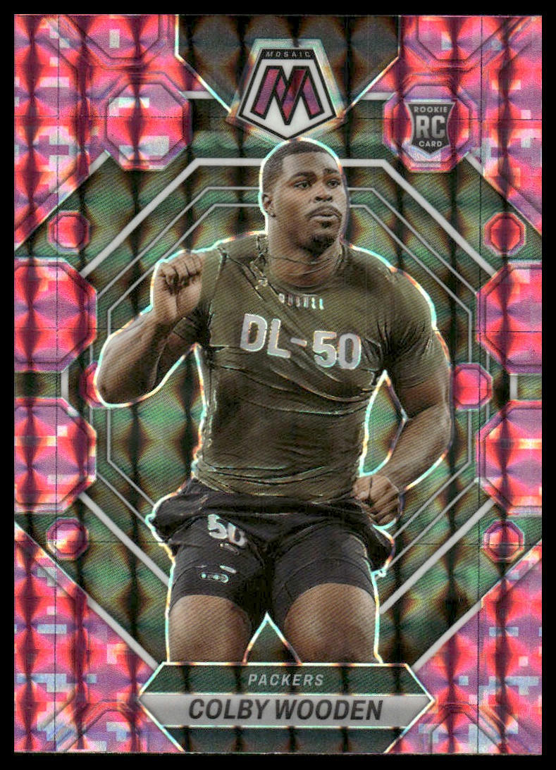 Colby Wooden Panini Mosaic #303 Camo Pink
