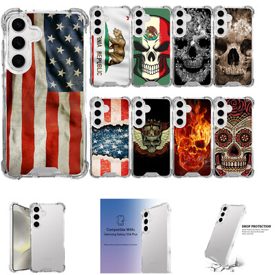 Case For [Samsung A54 5G][CRYSTAL CLEAR Fiber SET1] Slim Flexible Shock