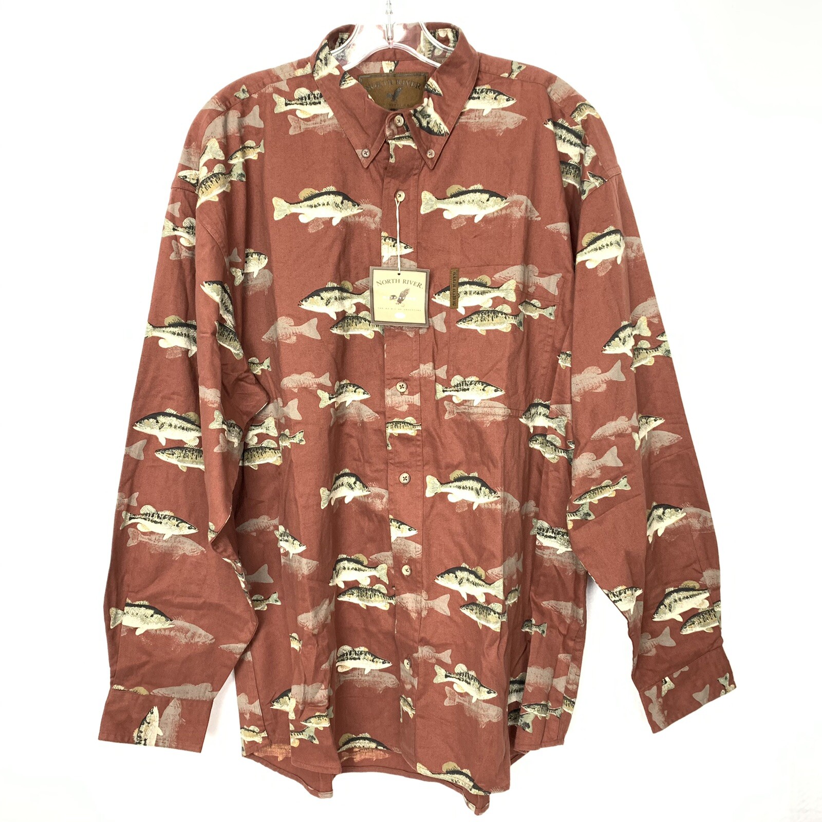 North River Outfitters Men’s Button Down Shirt Si… - image 2