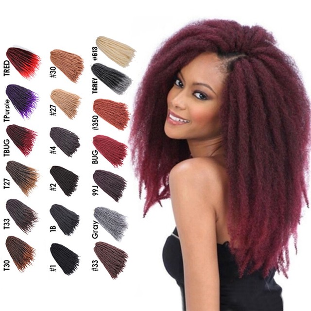 Cyberloxshop Marley Braid Afro Kinky Hair 613 Bleach Blonde