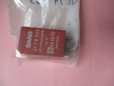 Air Conditioning Relay 898672 for SAAB 9000 - New Old Stock Free Shipping USA