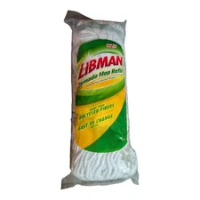 Libman Tornado Mop Refill #02031 Easy To Change Twist Fiber Replacement