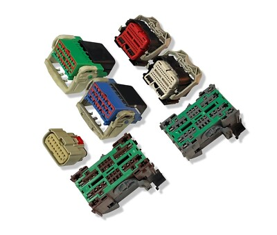 #ad Used OEM TIPM Wire Harness Connectors Plugs Complete Set Of 7 Plugs $67.76