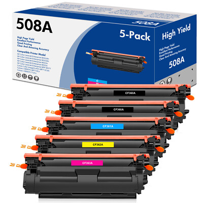 Toner Compatible With HP CF360A 508A LaserJet Enterprise M552dn M553dn M577d MFP