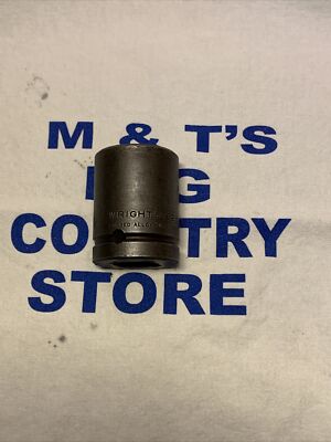 Wright Tool USA 3/4'' Drive 1'' 6pt Standard Impact Socket 6832