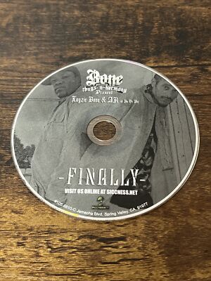 BONE THUGS-N-HARMONY PRESENT LAYZIE BONE & A.K. FINALLY RAP CD ~ DISC ONLY