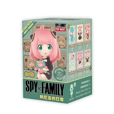 POPMART SPY X FAMLY Ania's Daily Life Blind Box Toys Gift Officia Action Figures