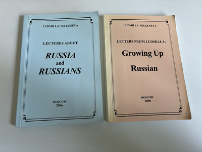 Ludmilla Selezneva: Growing up Russian / Lectures about Russia etc SIGNED  x 2